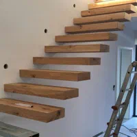 طراحی ساخت پله معلق،تک محور،دومحور،پله پیچ فلزی|خدمات پیشه و مهارت|رشت, سعدی (تختی)|دیوار