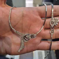 سرویس نقره ایتالیا (گردنبند و دسبند)