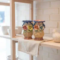 ۶ گلدان کوچک خارجی