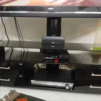 میز تلویزیون شیشه ای