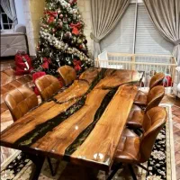 میز نهار خوری چوبی