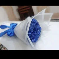 دسته گل روبانی جاودانه