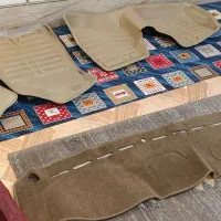 کفپوش سه بعدی پژو 405 با نمدی  داشپورد