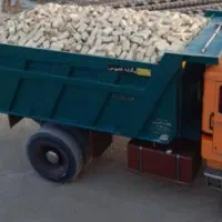 توزیع پخش آجرشن ماسه خاور کامیون کمپرسی در شهریار