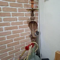 قلیون طرح مار بفروش میرسد(  قد حدود یک متر )