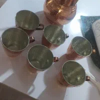 پارچ ولیوان مسی