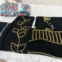 شال مشکی مجلسی