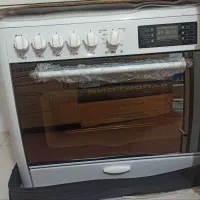 اجاق‌گاز فردار دیجیتال هاردستون ایتالیا تمام استیل