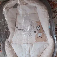 لباس نوزادی کاپشن نوزادی نو و سرهمی خرگوشی شکل