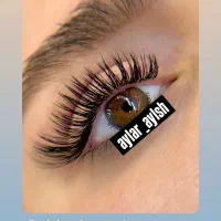 اکستنشن مژه لیفت مژه وابرو میکاپ وشنیون رنگ ومش