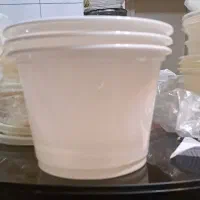 ظرف یکبار مصرف سطلی و کاسه