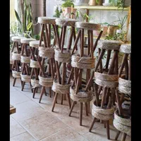 پایه گلدان حصیری|گل و گیاه طبیعی|بروجرد, |دیوار