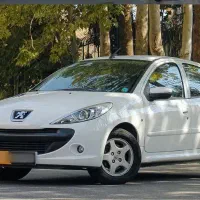 پژو ۲۰۷ دنده ای tu5 رینگ آلومینیوم پانوراما سفید