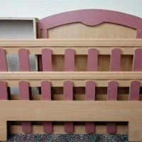 تختخواب کودک MDF کاملا نو و تمیز