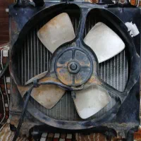 فن ورادیاتور پراید