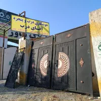 درب باغ باغی ویلایی مدرن حیاطی دومیل  کوچه ویلا