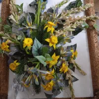 تابلو گل مصنوعی...|گل مصنوعی|اصفهان, باغ کاران|دیوار