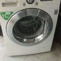لباسشویی ال جی11کیلویی گیربکسی اصل کره|ماشین لباسشویی و خشک‌کن لباس|محمدشهر, جعفرآباد|دیوار