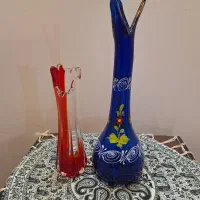 دو عدد گلدان قدیمی|صنایع دستی و سایر لوازم تزئینی|اصفهان, خواجو|دیوار