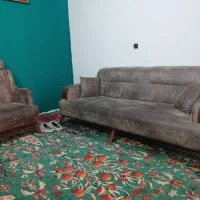 مبل 5 نفره مدرن در حد (تخت شو)