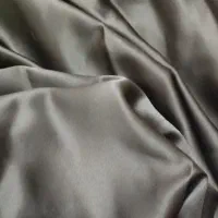 روسری ساتن قهوه ای