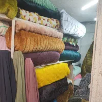 پارچه خز مناسب پالتو فرشینه شال مبل و ...|لوازم خیاطی و بافتنی|تهران, هرندی|دیوار