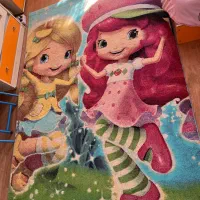 یک عدد فرش دخترانه