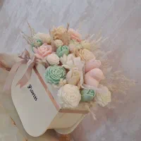 باکس شمع گل