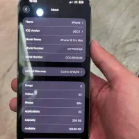 اپل iPhone 16 Pro Max با حافظهٔ ۲۵۶ گیگابایت|موبایل|تهران, تختی|دیوار