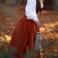 عکاسی پائیزی اَفرا (کادر بانو) در فضای باز