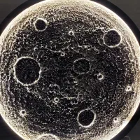 تابلو ماه، ماه آینه، تابلو ساعت ماه|صنایع دستی و سایر لوازم تزئینی|شاهینشهر, طالقانی|دیوار