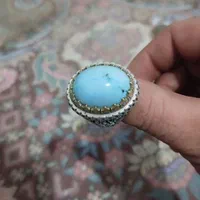 انگشتر فیروزه نیشابوری اصل 40گرم