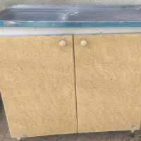 کابینت ظرفشویی.تلویزیون.شیرینی خوری برنز