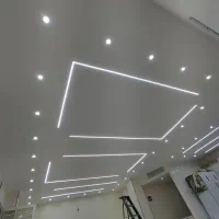 اجرای نقاشی نورپردازی تی وی وال