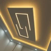 نصب کناف آذران پلاستیک تایل 60در60|خدمات پیشه و مهارت|گنبد کاووس, |دیوار