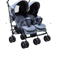 کالسکه دوقولویی استفاده نشده