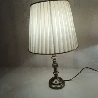 آباژور شامپاینی ۲تا برقی لامپ دار تکی هم فروخته|چراغ خواب و آباژور|اردبیل, |دیوار