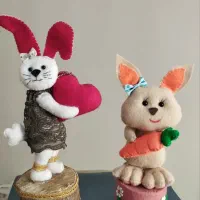 عروسک نمدی|صنایع دستی و سایر لوازم تزئینی|ری, فیروزآبادی|دیوار