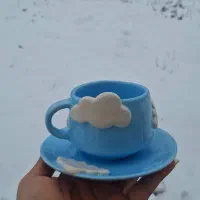 فنجون چای خوری تک نفره