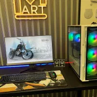 کیس گیمینگ با گرافیک ۸گیگ rx7600|رایانه رومیزی|کرج, شهرک فهمیده|دیوار
