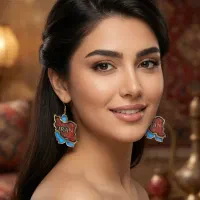 گوشواره رزینی