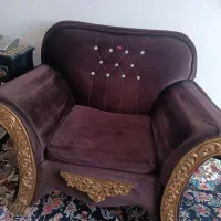 دو عدد مبل تک نفره|مبلمان خانگی و میز عسلی|قم, انصار‌الحسین|دیوار