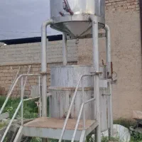 محلول ساز.فرمول ساز.مخزن استیل۱تن.دوجداره.دیگ پخت