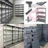 قفسه طبقه بندی فلزی توسی پیچ مهره انباری۴چهارپایه