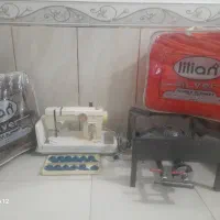 پتو ،چرخ خیاطی، گاز