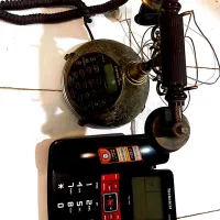 دو عدد تلفن رو میزی در حد نو تکنو تل و چینو|تلفن رومیزی|رشت, بلوار گیلان|دیوار