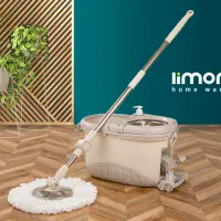 ست سطل و زمین شوی چرخشی لیمون