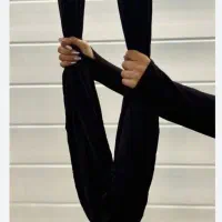 پارچه ی اریال مشکی