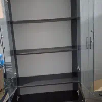 کتابخانه شیشه ای جادار و مقاوم|کتابخانه، شلف، قفسه‌های دیواری|مشهد, جاهد شهر|دیوار