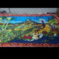 رو تختی عتیقه ،تابلو دیواری قدیمی